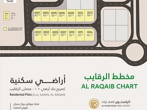 للبيع أراضي سكنية في منطقة الرقايب 1 عجمان -تملك مواطن جواز عجمان