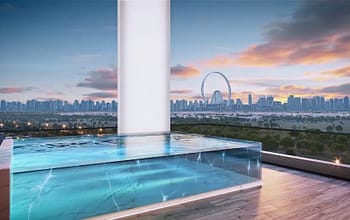 بأرخص سعر في دبي تملك شقة فخمة مع مسبح خاص في البلكونة عند شارع الخيل